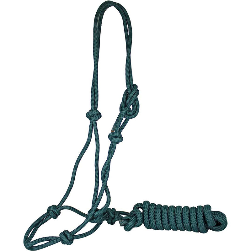 Tech Equestrian Poly Rope Halter with Lead