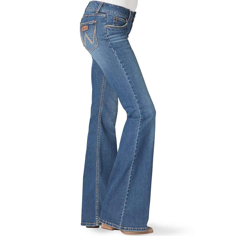 Wrangler Women's Retro Mae Flare Leg Jeans