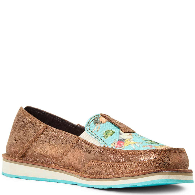 Ariat Women's Bronc Print Cruiser Slip-on Shoes