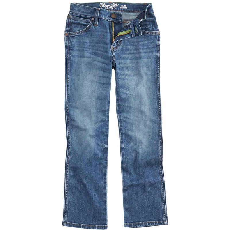 Wrangler Boys' Retro No. 88 Slim Straight Jeans (1-7)