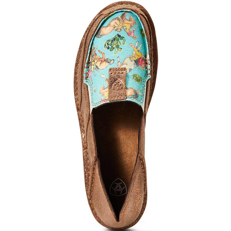 Ariat Women's Bronc Print Cruiser Slip-on Shoes