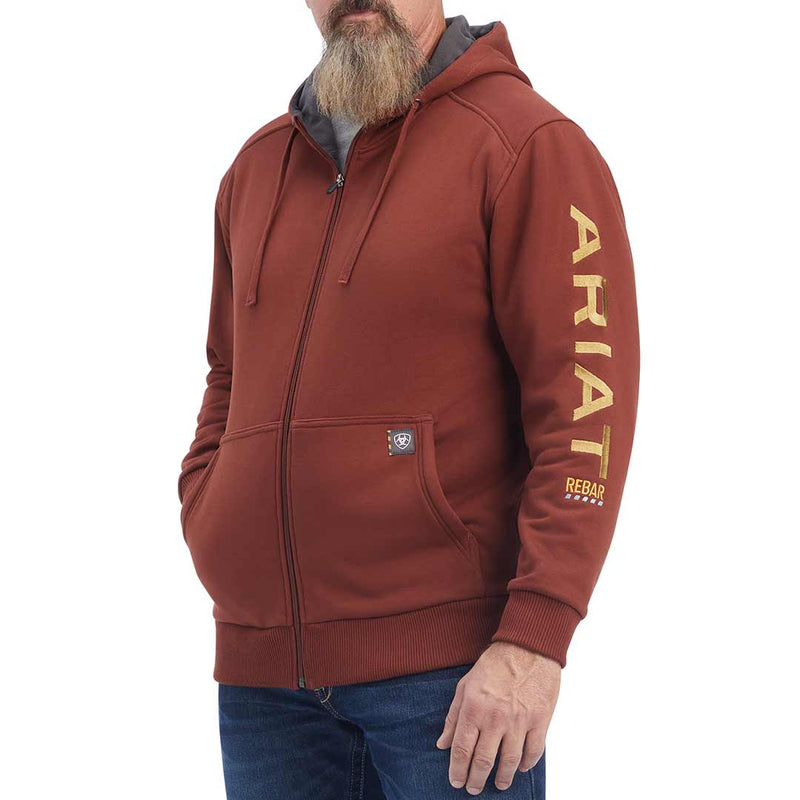 Ariat Men's Rebar All-Weather Full Zip Hoodie