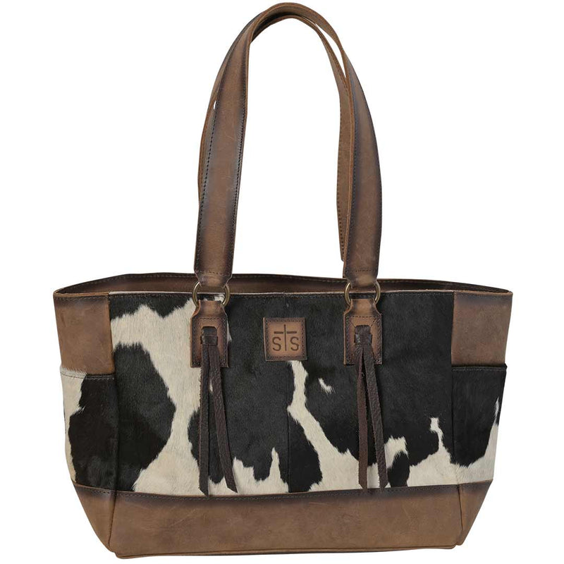 STS Ranchwear Cowhide Montana Tote Bag