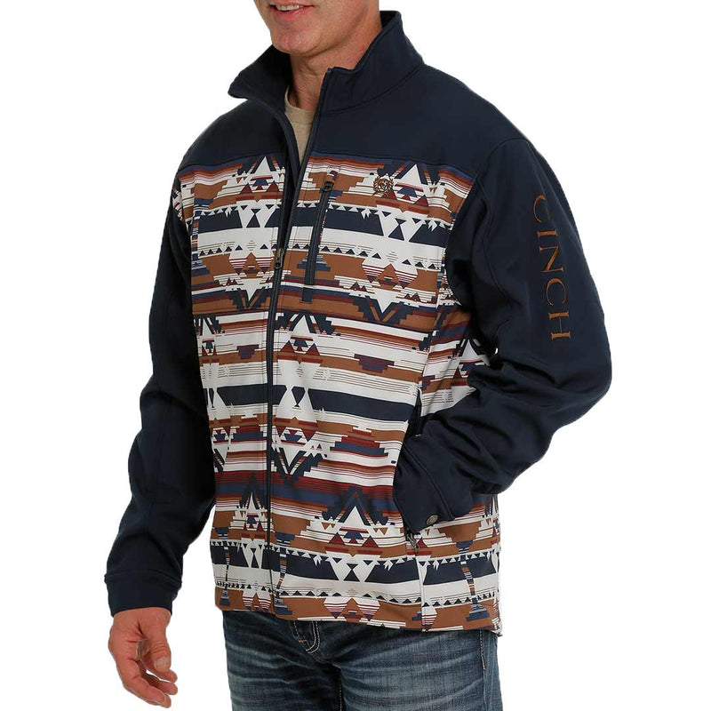Cinch Men's Southwestern Print Bonded Jacket