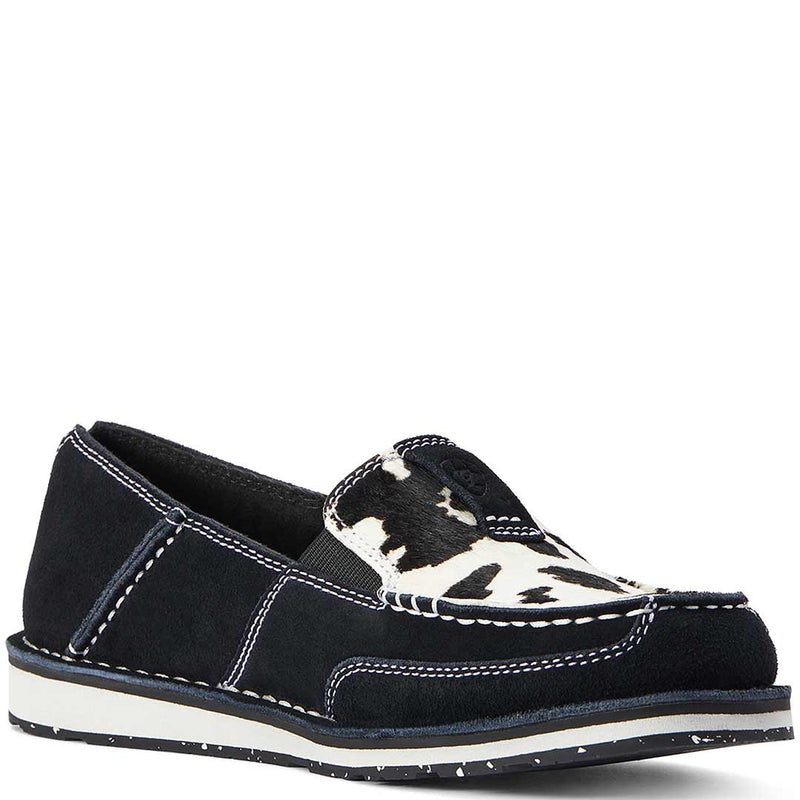 Ariat Women's Cruiser Cow Print Slip-On Shoes