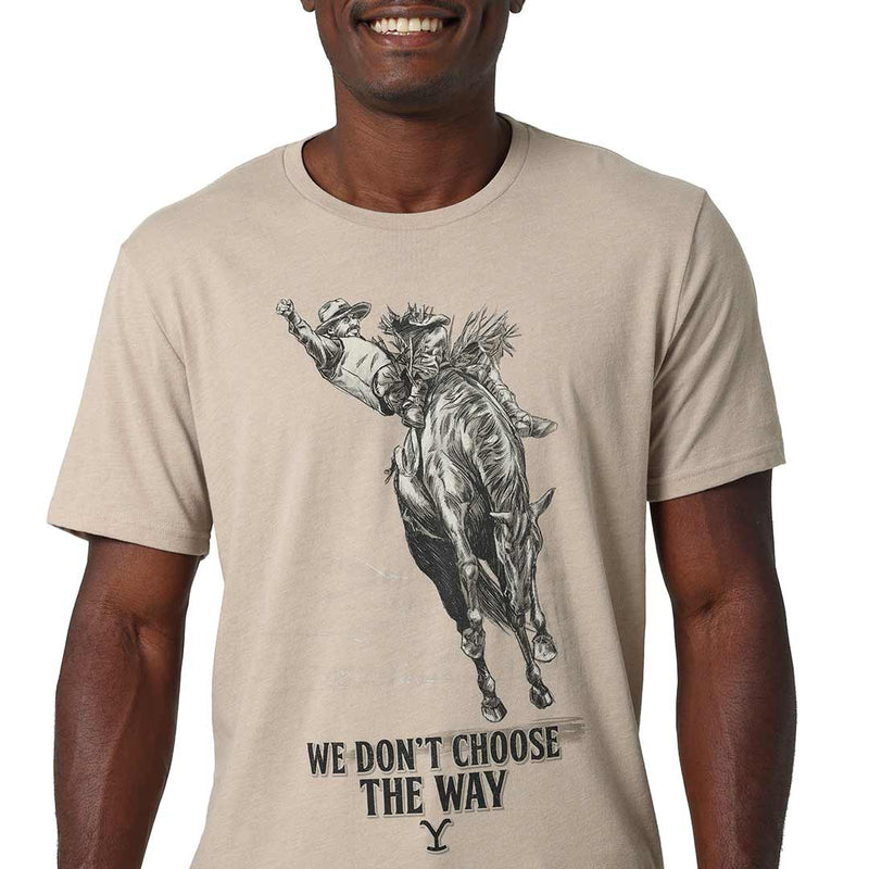 Wrangler X Yellowstone Men's We Don't Choose The Way T-Shirt