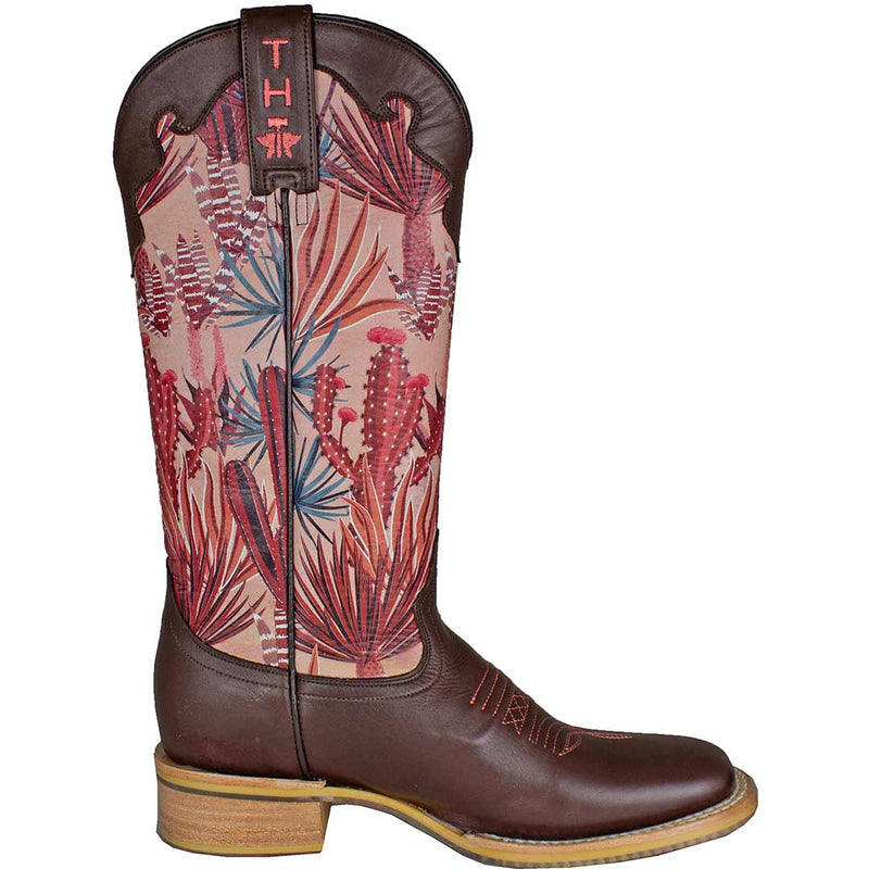 Tin Haul Women's Cactus Sole Cowgirl Boots