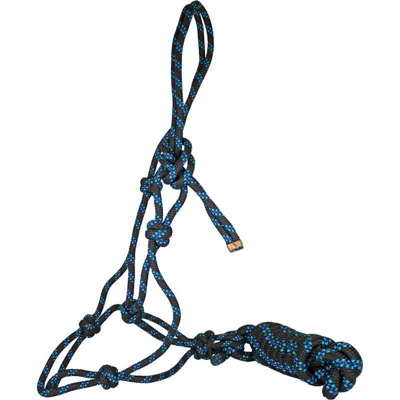 Tech Equestrian Poly Rope Halter with Lead