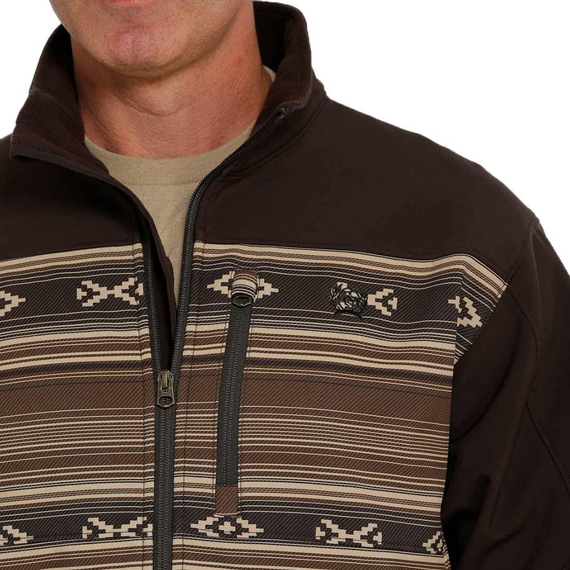 Cinch Men's Blanket Stripe Bonded Jacket