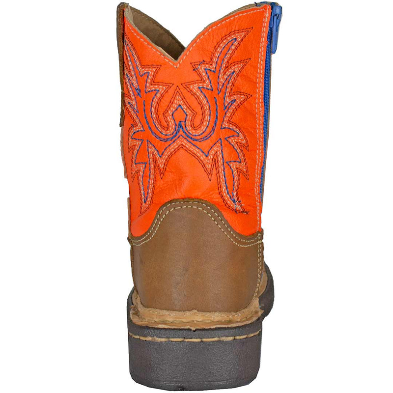 Roper Kids' Orange Shaft Cowboy Boots