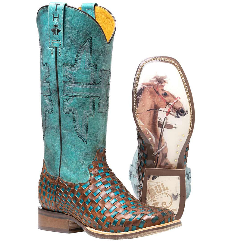 Tin Haul Women's Rodeo Team Cowgirl Boots