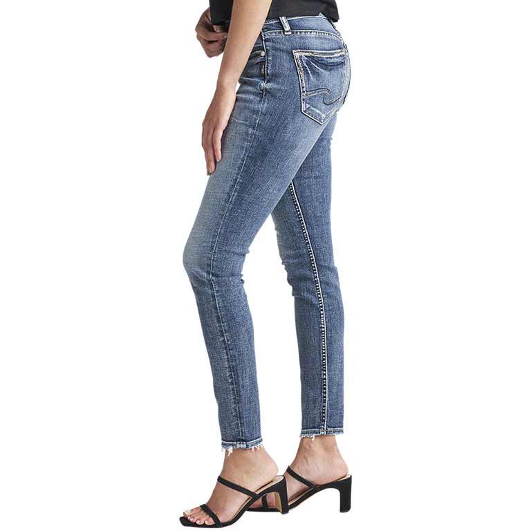 Silver Jeans Women's Suki Mid Rise Skinny Jeans
