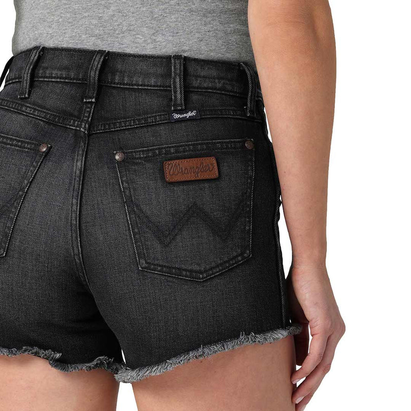 Wrangler Women's Retro High Rise Cut-Off Jean Shorts