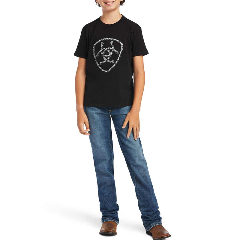 Ariat Boys' Rope Shield Graphic T-Shirt