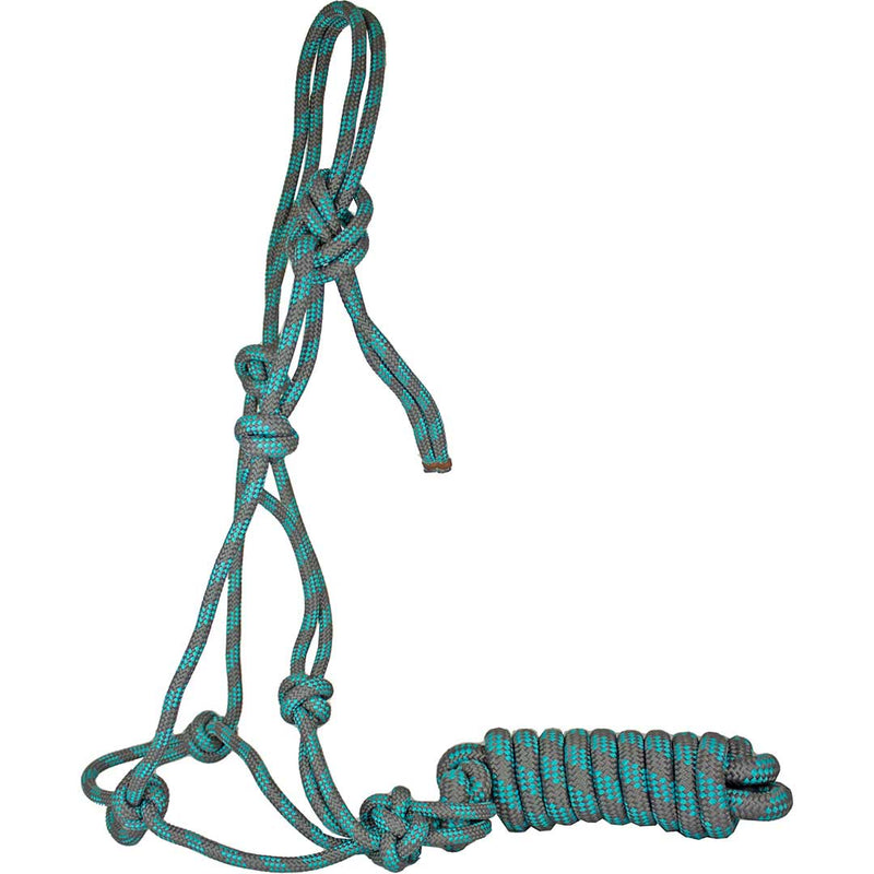 Tech Equestrian Poly Rope Halter with Lead