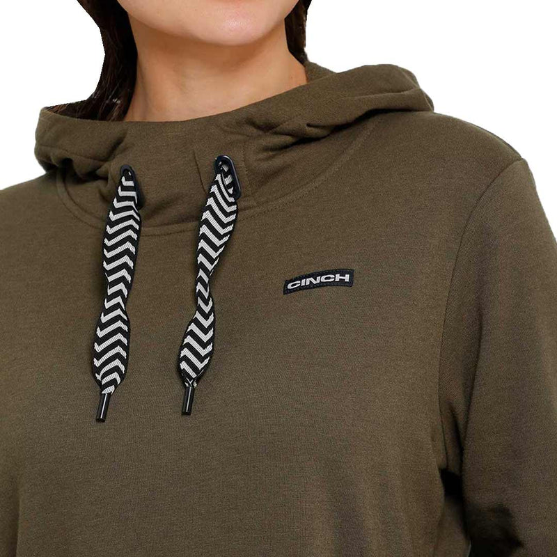 Cinch Women's Logo Label Hoodie