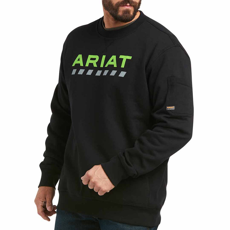 Ariat Men's Rebar Workman Logo Sweatshirt