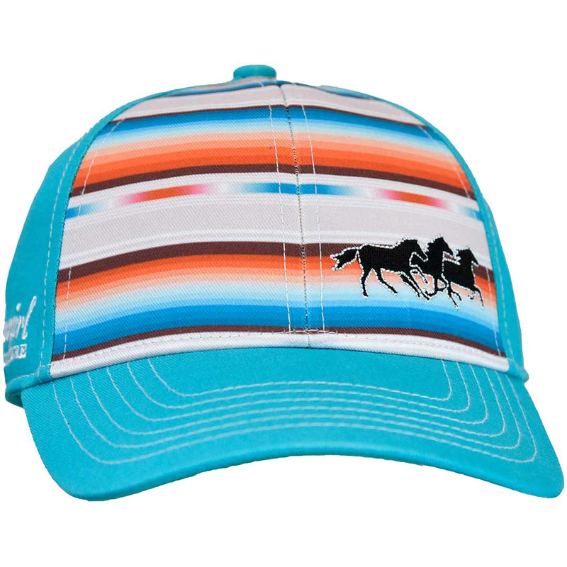 Cowgirl Hardware Toddler Girls' Serape Stripe Cap