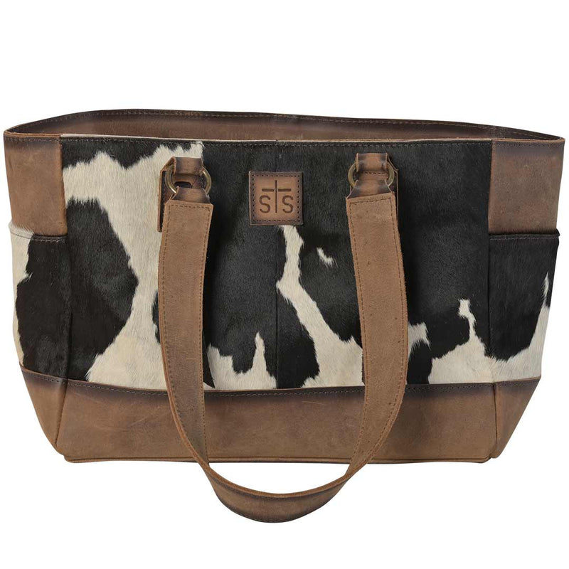 STS Ranchwear Cowhide Montana Tote Bag