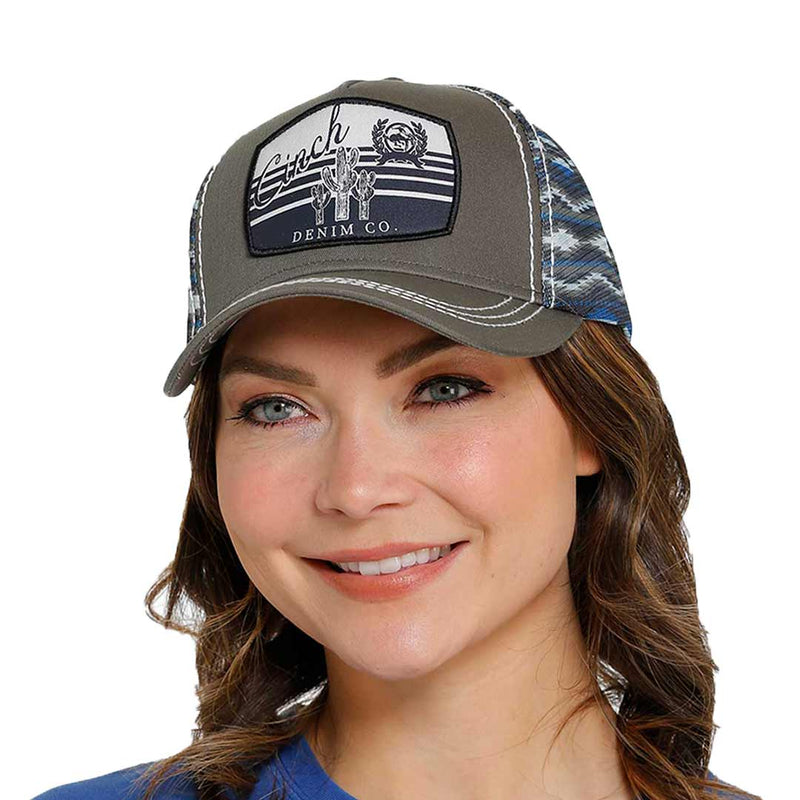 Cinch Women's Aztec Trucker Snap Back Cap