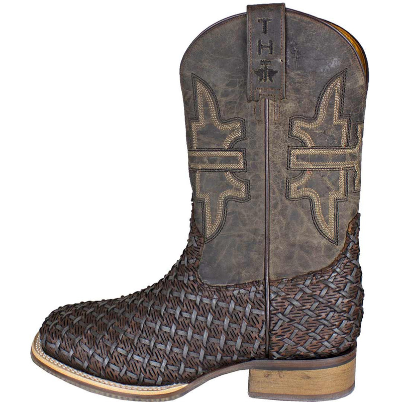 Tin Haul Men's Hunting Club Cowboy Boots