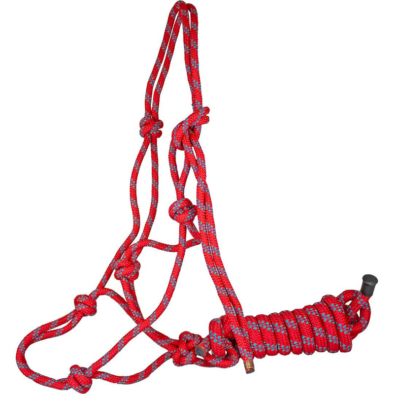 Tech Equestrian Poly Rope Halter with Lead