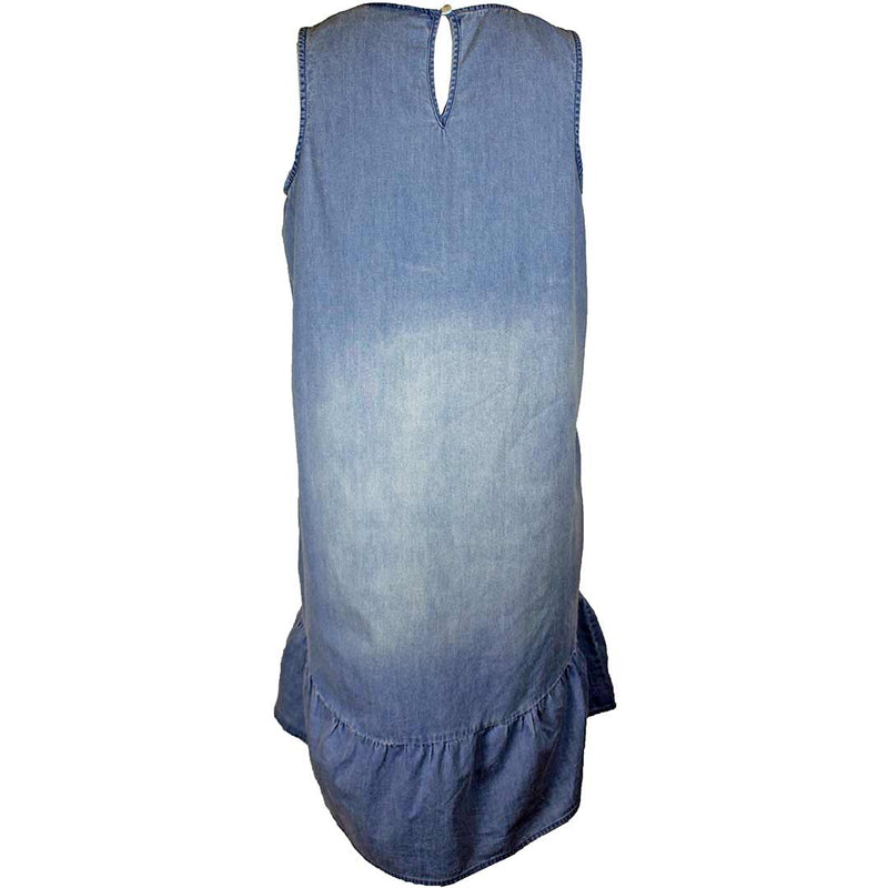 Panhandle Women's Embroidered Denim Tank Dress