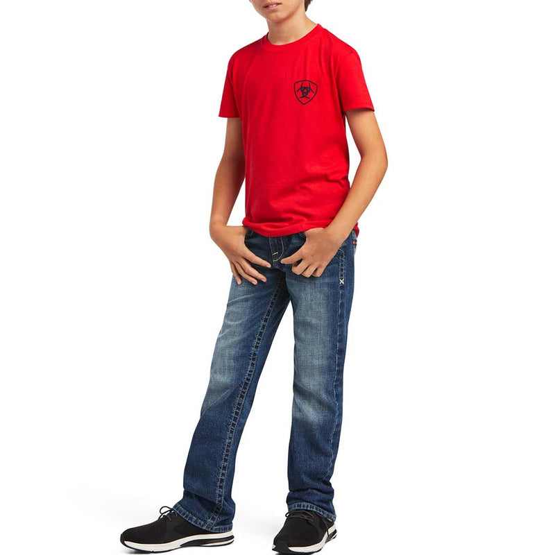 Ariat Boys' Diamond Wood Graphic T-Shirt