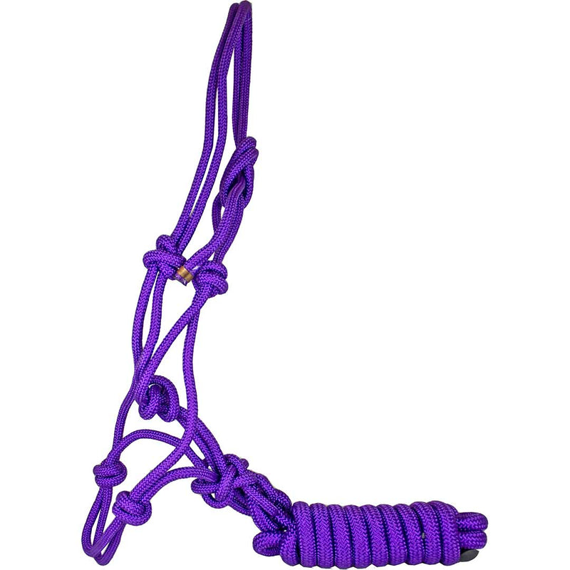 Tech Equestrian Poly Rope Halter with Lead