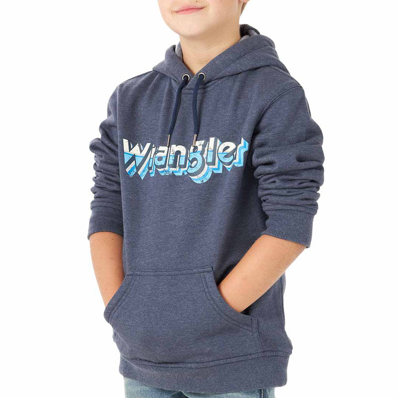 Wrangler Boy's Kabel Logo Graphic Hoodie