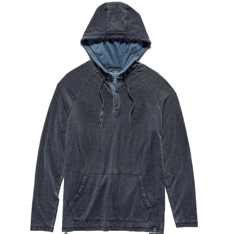 Flag & Anthem Men's Chatham Burnout Slub Hooded Henley