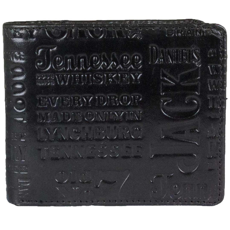 Jack Daniel's Men's Embossed Logo Bifold Wallet