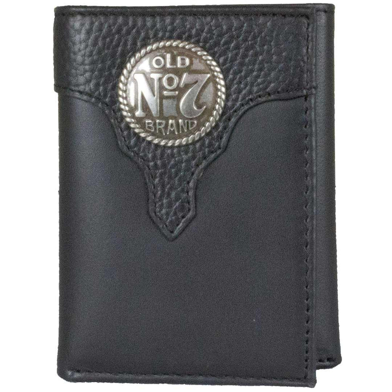 Jack Daniel's Mne's No. 7 Concho Trifold Wallet