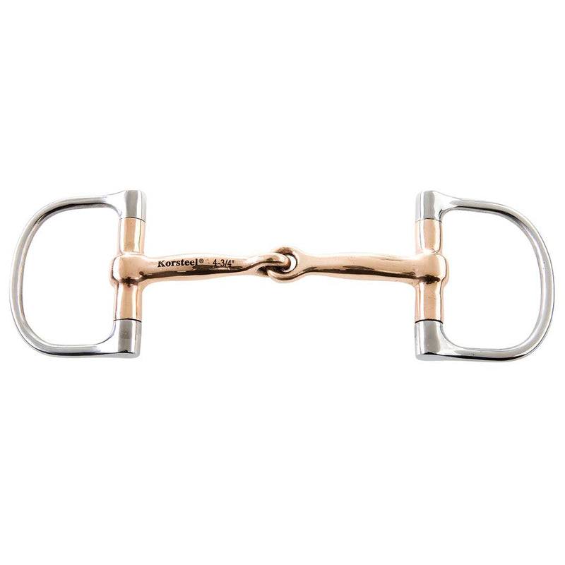 Korsteel Dee Ring Snaffle Bit