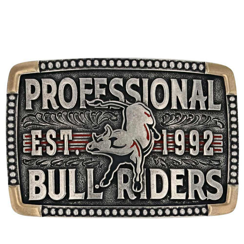 Montana Silversmiths PBR 1992 Bull Riders Buckle