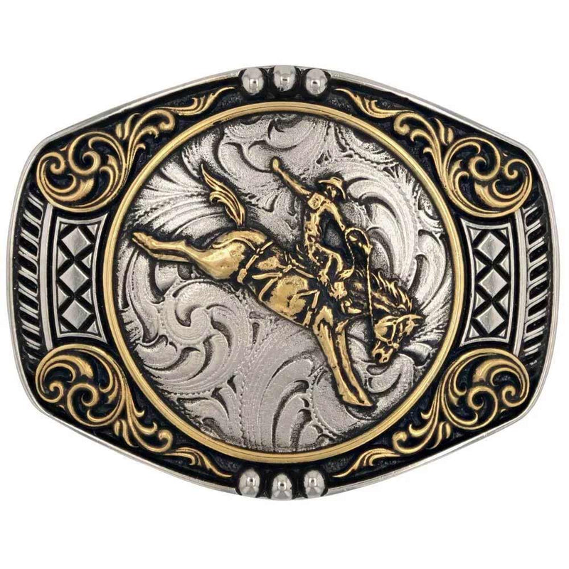 Montana Silversmiths Ride the Storm Attitude Buckle