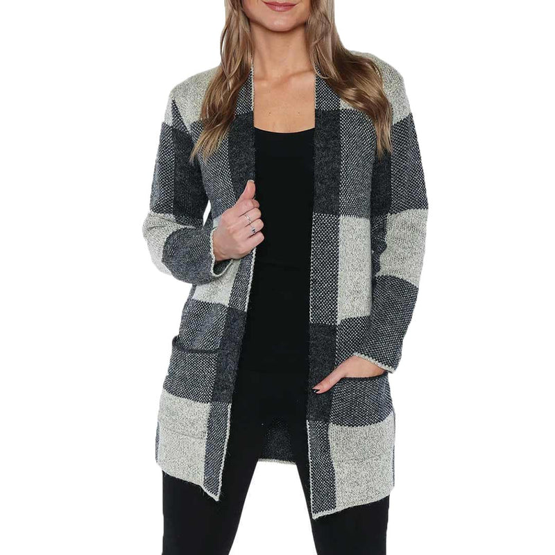 Papa Fashions Women's Aliyah Open Cardigan