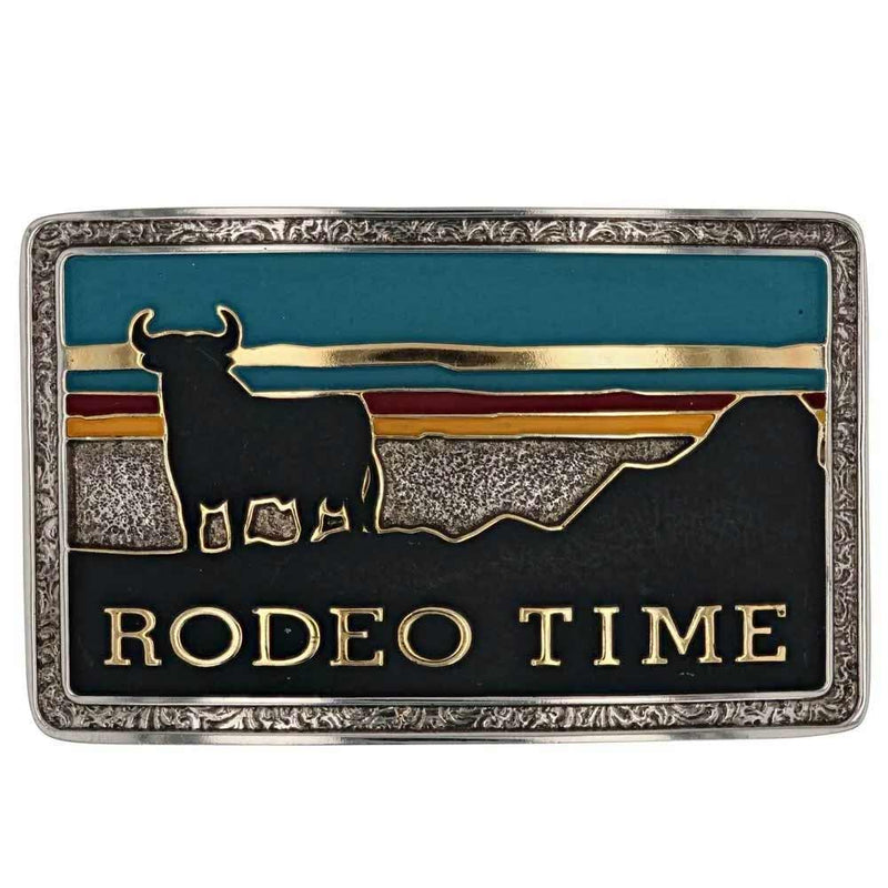 Rodeo Time Southwestern Attitude Belt Buckle