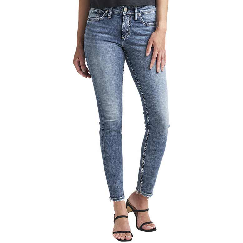 Silver Jeans Women's Suki Mid Rise Skinny Jeans