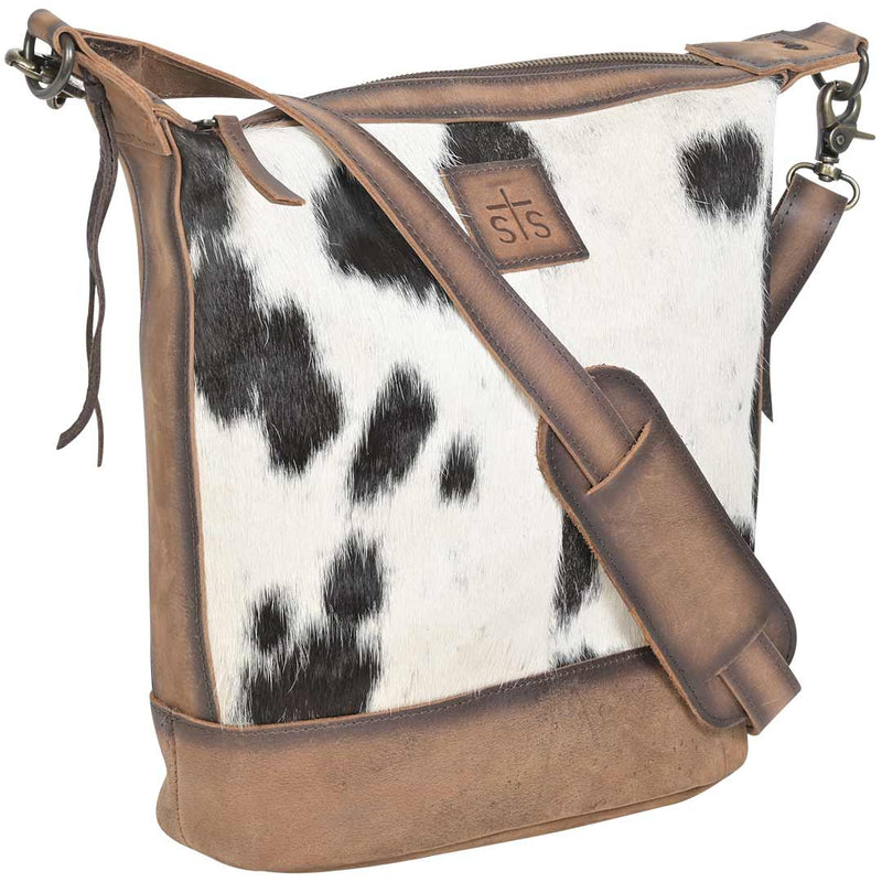 STS Ranchwear Cowhide Mailbag Crossbody Purse