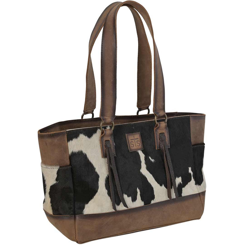 STS Ranchwear Cowhide Montana Tote Bag