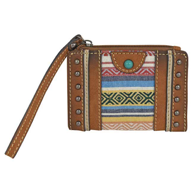 Tony Lama Women's Woven Accent Midi Wallet