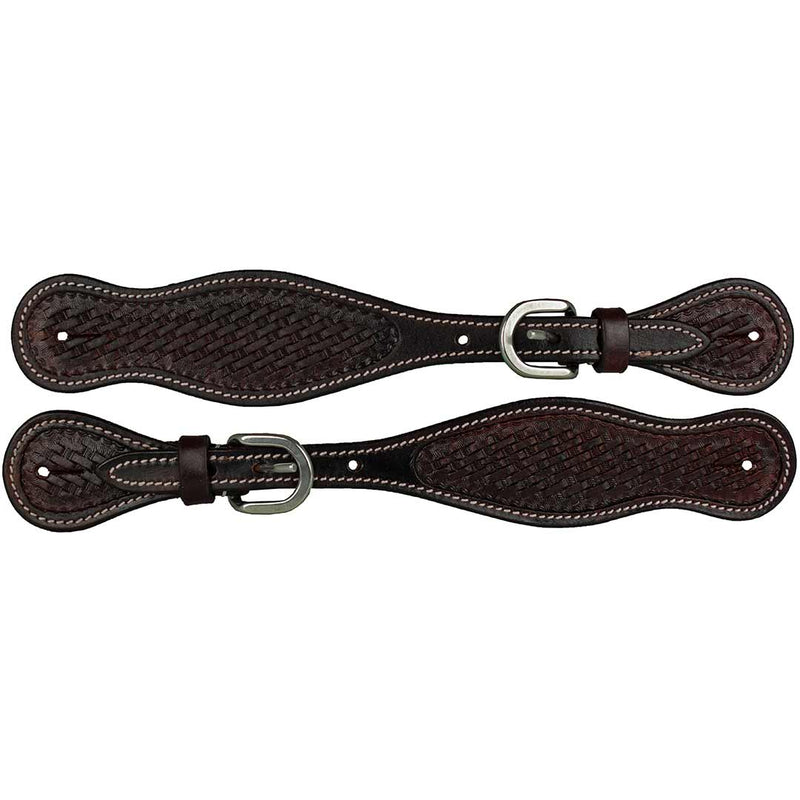 True North Trading Women's Basketweave Spur Strap