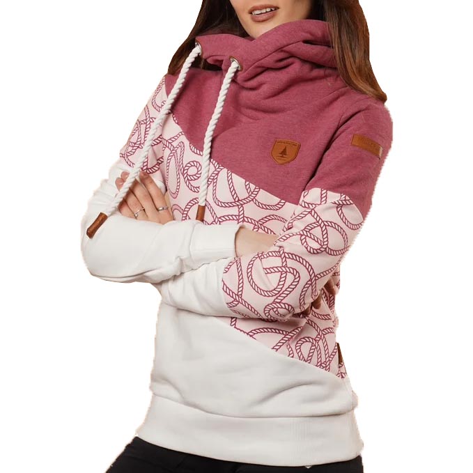 Wanakome Women's Selene Colour-Blocked Hoodie