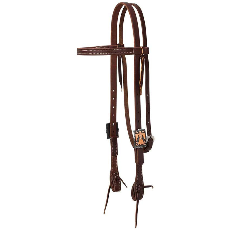 Weaver Working Tack Thunderbird Hardware Headstall