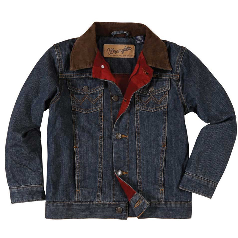 Wrangler Boy's Blanket Lined Jean Jacket