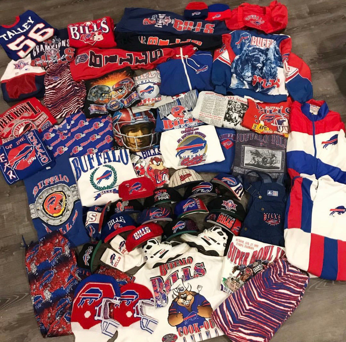 vintage buffalo bills gear