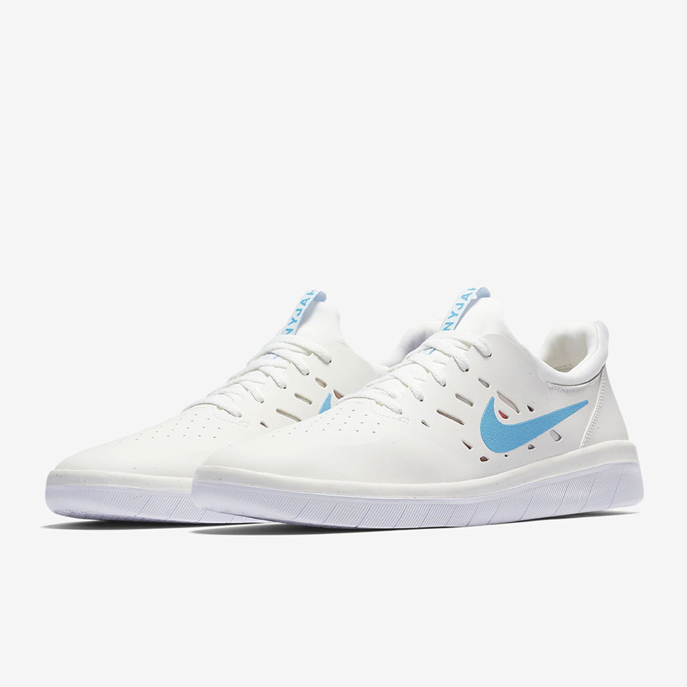 nike sb nyjah summit white light blue fury