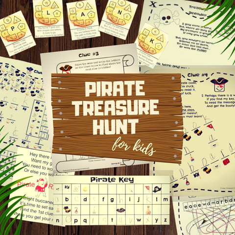 Pirate Treasure Hunt for kids