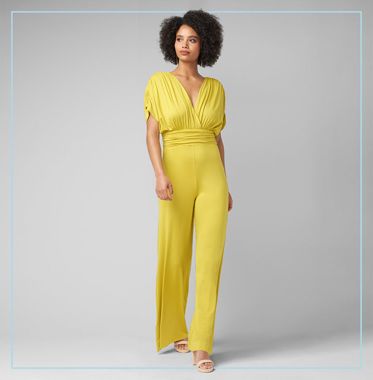 H: Jump into Style SH: Get ready in a flash with our collection of versatile jumpsuits.